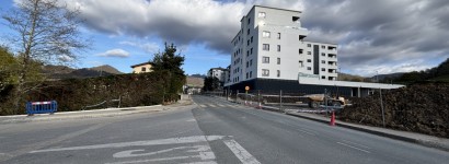 Trafiko aldaketak Altzibarren apirilaren 7tik 16ra, ALT6 eremuan egiten ari diren urbanizazio lanak direla eta